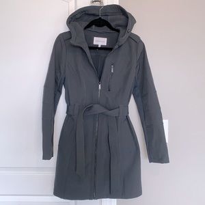 BCBGeneration Trench Coat with hood size M